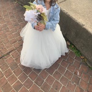 David’s Bridal Flower Girl Dress- size 5